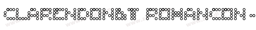 ClarendonBT RomanCon字体转换